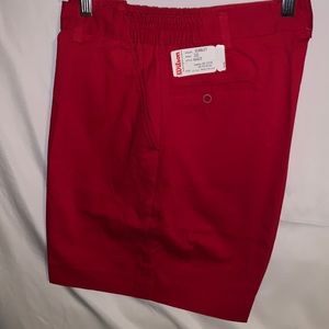 Wilson cotton- polyester red size 38 short pant